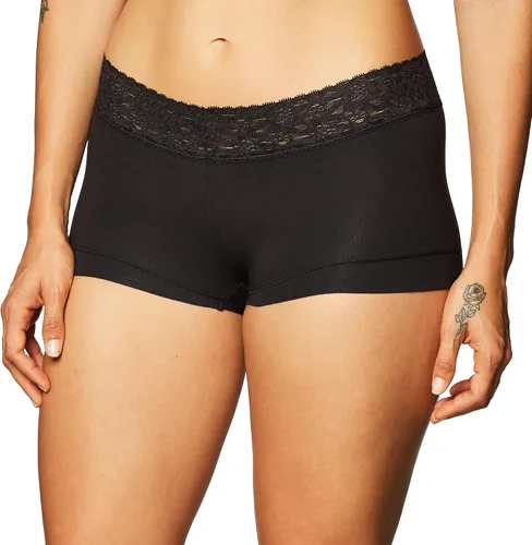 Vista 3 de Maidenform Dream Cotton con Boyshort de encaje para mujer