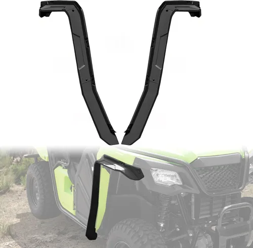 Vista 19 de A & UTV PRO Kit de guardabarros para Yamaha Drive2 G29 2017-2025, guardabarros delanteros y traseros con accesorios de montaje, accesorios negros