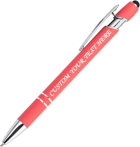 Vista 20 de VectWaby - Bolígrafos personalizados a granel, bolígrafo grabado con nombre, logotipo, lápiz capacitivo para pantallas táctiles, a granel