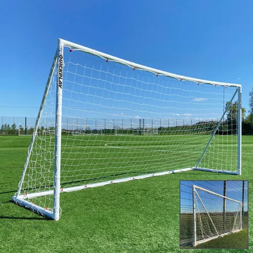 Vista 10 de Q-Fold - Arco de fútbol plegable de 30 segundos para patio trasero [un solo arco] la mejor red de fútbol resistente a la intemperie para niños