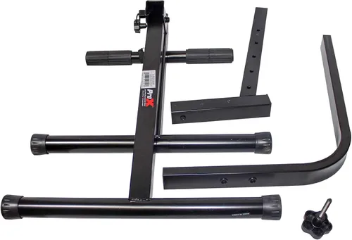 Vista 6 de Prox X-GIGCHAIRMK2 - Silla de trono portátil plegable para operador AV para DJ, altura ajustable, con cojín acolchado de terciopelo de 13 pulgadas