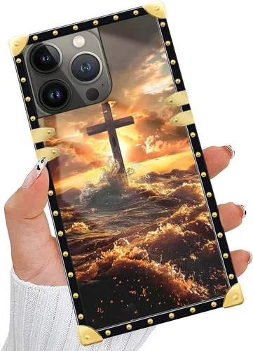 Vista 26 de Funda compatible con iPhone 14 Pro Max (6.7 pulgadas), hermosa mariposa Flosers dorada, de lujo, suave TPU duro, parte trasera de policarbonato