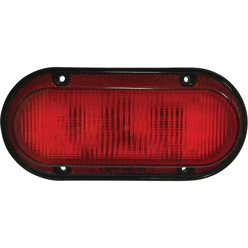 Vista 2 de Tigerlights TL4560 Compatible con/Reemplazo para John Deere Tractor LED Red Oval Tail Light - Trasero Compatible con: 2350, 2355, 2750, 2755, 2955