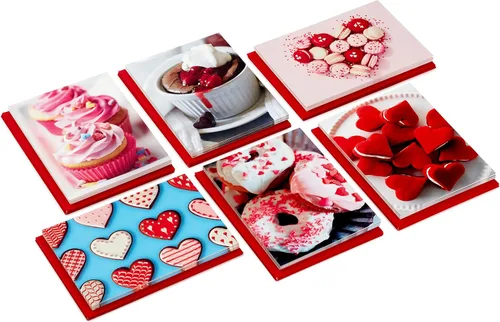 Vista 4 de Hallmark Surtido de tarjetas del día de San Valentín, dulces (36 tarjetas y sobres)