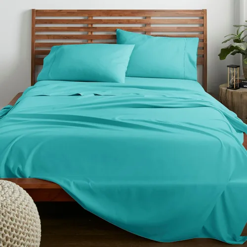 Vista 17 de American Home Collection Juego de sábanas de tamaño individual, bolsillo profundo de 16 pulgadas, sábanas de microfibra ultrasuave, transpirables