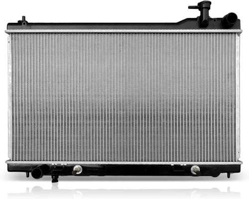 Vista 113 de SCITOO Conjunto de radiador de aluminio refrigerante del motor para 1986-1994 para Nissan D21 2.4L 3.0L 1987 para Nissan para Pathfinder 2.4L