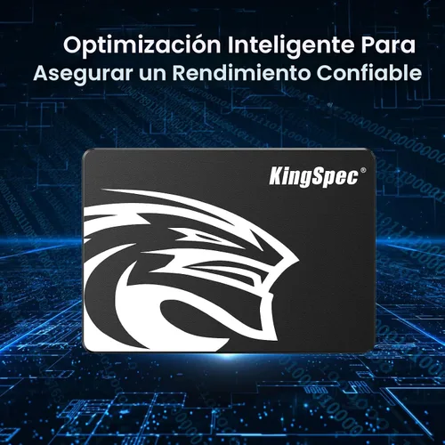 Vista 6 de KingSpec 128 GB 2.5 SSD SATA III interno - 550 MB/s de lectura, 520 MB/s de escritura con Flash NAND 3D, para actualización de PC de escritorio