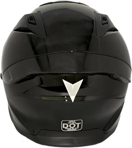 Vista 3 de Vega Air GPX - Casco de cara completa, negro brillante, talla M