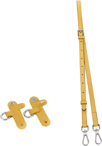 Vista 10 de Chispee Correa de hombro para bolsa de cuero, correas de repuesto para bolso cruzado, kit de conversión ajustable para mini bolso Longchamp