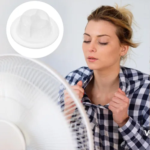 Vista 5 de Uonlytech Tuerca de plástico para ventilador de mesa, para el hogar, 20 piezas, pieza de repuesto para accesorios de ventilador