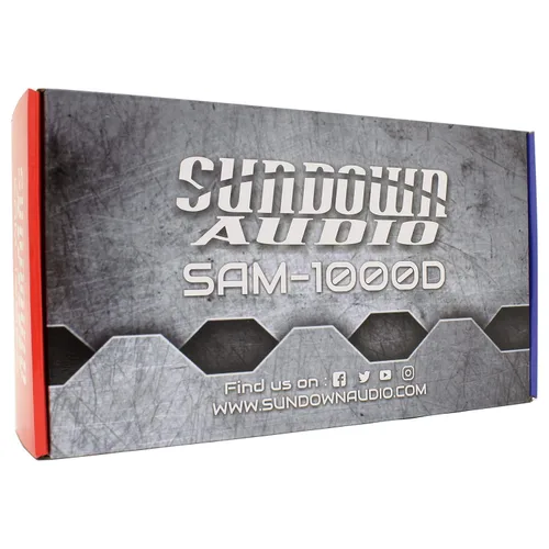 Vista 6 de Sundown Audio SAM-1000D Monoblock 1000W RMS Altavoces Amplificador