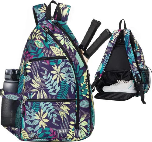 Vista 14 de Sucipi Pickleball Bag for Men & Women,Convertible Backpack with Fence Hook Negro