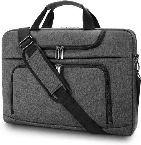 Vista 8 de BERTASCHE Funda para laptop de 12.3-13 pulgadas compatible con MacBook Air 13/Pro 13, Surface Pro 11/10/9/8/7/6/5/4, iPad Pro/Air de 13 pulgadas Gris