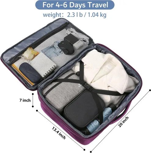 Vista 148 de MATEIN - Mochila de viaje extragrande de 10.56 galones, mochila de viaje ampliable apta para aerolíneas, para viajeros de fin de semana, hombres