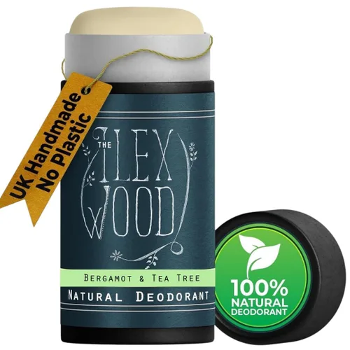 Vista 8 de The Ilex Wood Desodorante natural – 2.4 fl oz. Hecho a mano, sin sal de aluminio, sin plástico, libre de crueldad y alcohol, vegano, tubo de cartón