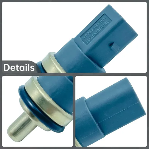 Vista 4 de 158-0784 Sensor de temperatura del refrigerante compatible con Audi A3/A4/A6/Q7/S5/S6/TT Quattro, Volkswagen