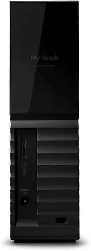 Vista 8 de Western Digital - Disco duro externo My Book de 4 TB para escritorio, USB 3.0, disco duro externo con protección por contraseña y software