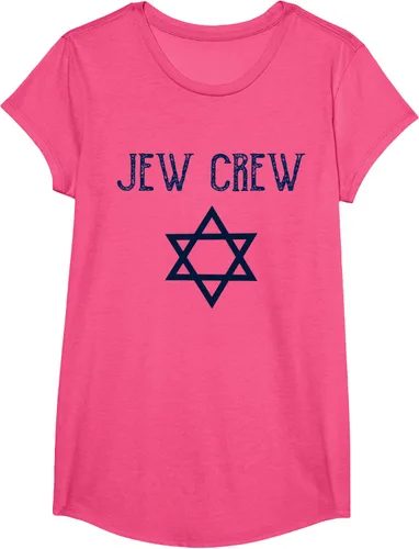 Vista 19 de Camiseta Jew Crew Jewish Star, gris, S
