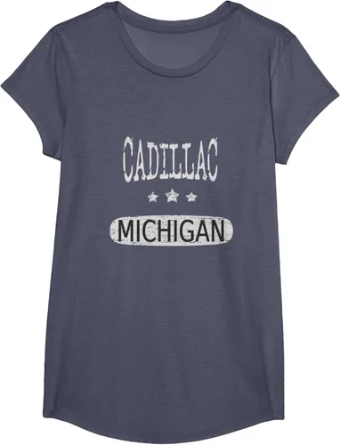 Vista 21 de Vintage Cadillac Michigan Camiseta