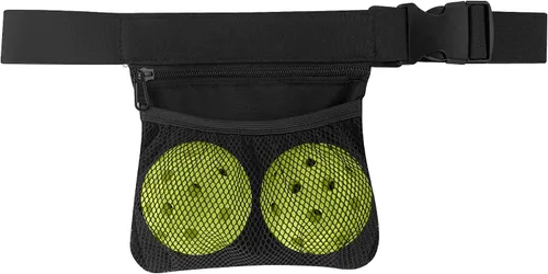 Vista 5 de Nebudo Soporte para pelota de tenis, pelotas de tenis de pickleball, accesorio de sujeción para mujeres, falda y hombre, bolsas de cadera