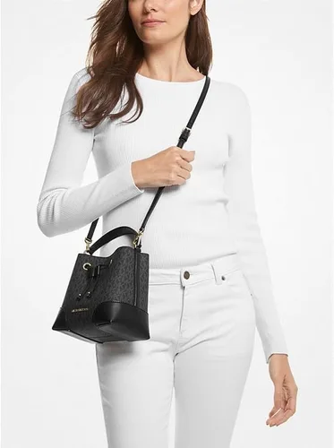 Vista 3 de Michael Kors Mercer - Bolso bandolera con logotipo pequeño
