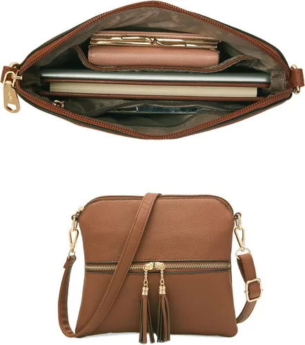 Vista 5 de Juego de carteras y carteras para mujer, bolso grande con cartera, 3