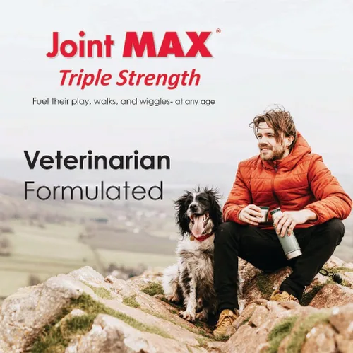Vista 2 de PHS Joint Max Triple Strength (TS) Masticables suaves para perros, glucosamina, condroitina, MSM, cúrcuma, Omega 3, alivio del dolor de cadera
