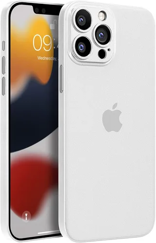 Vista 8 de memumi Versión actualizada para iPhone 13 Pro Ultra Slim 0.012 in acabado mate cubierta trasera para iPhone 13 Pro 2021 funda delgada con diseño