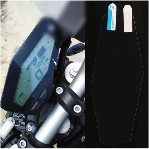 Vista 5 de CGLTD Velocímetro Scratch Film para Yam & aha MT09 MT 09 MT-09 FZ09 FZ 09 FZ-09 Motocicleta Instrumento Película Película Protector Anti-arañazos