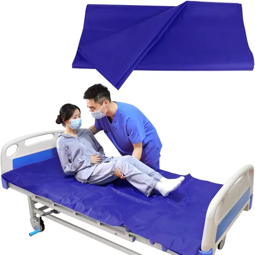 Vista 9 de YHK - Sábana deslizante tubular para traslado de pacientes, sábanas de deslizamiento para ayudar a mover a ancianos, deslizadores para autos, cama