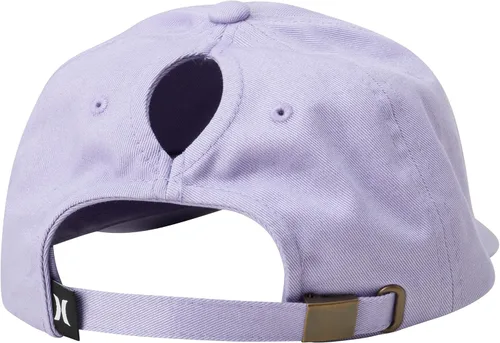 Vista 3 de Hurley Gorra de béisbol para mujer, sombrero de ala curvada Montana con abertura de cola de caballo