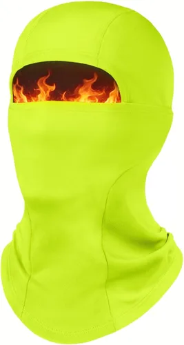 Vista 41 de Fuinloth Pasamontañas de Esquí Balaclava Pro, Pasamontañas a Prueba de Viento Térmico para Climas Fríos, Motocicleta para Hombres/Mujeres