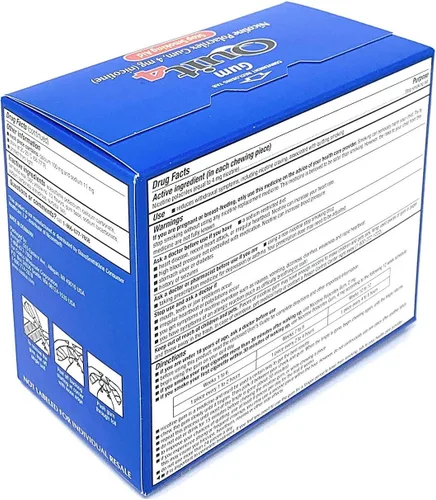 Vista 2 de Kirkland Signature Gum Quit 4 Stop Smoking Aid 190 piezas