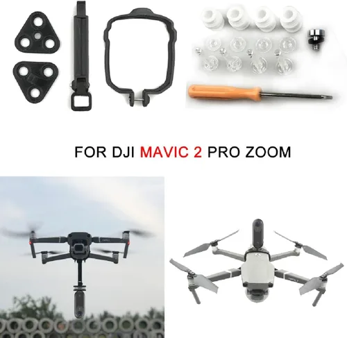 Vista 9 de 1 soporte de amortiguación para cámara Soporte de montaje para DJI Mavic 2 Pro Zoom Drone