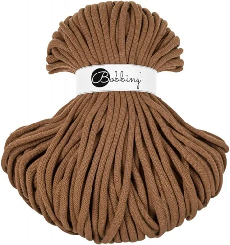 Vista 23 de Bobbiny - Cordón trenzado de macramé jumbo de 9 mm (color aloe), 108 yardas/330 pies