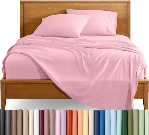Vista 71 de Bare Home Juego de Sábanas Twin - Sábanas de Cama de Microfibra Ultra-Suave 1800 - Doble Cepillado - Bolsillos Profundos - Ajuste Fácil - Extra