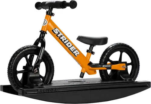 Vista 11 de Strider Bicicleta mecedora deportiva 2 en 1, de 6 meses a 4 años, color Negro