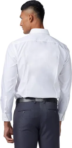 Vista 4 de HUGO Men's Classic Popelin Button Down Dress Shirt