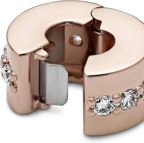 Vista 4 de PANDORA Joyería brillante espaciador de fila de circonita cúbica en rosa Metal Circonita cúbica