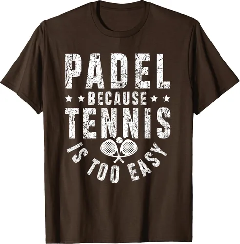 Vista 7 de Padel, Because Tennis is Too Easy - Camiseta de Padel Player