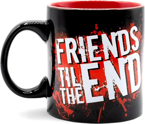Vista 2 de Silver Buffalo Chucky Friends Til The End Scary - Taza de cerámica, 20 onzas