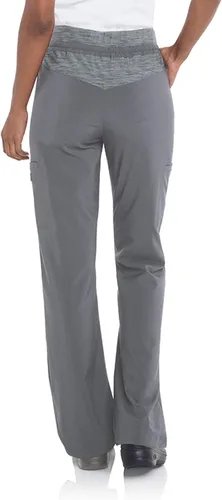Vista 2 de Pantalones médicos con cintura de yoga de 6 bolsillos ajuste moderno a medida 9324