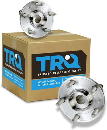 Vista 122 de TRQ Juego de 2 rodamientos de rueda delantera y conjunto de cubo compatible con Tesla 3 2020 Y 2018-2019 para Tesla 3 2020 Tesla Y AWD 2018-2019