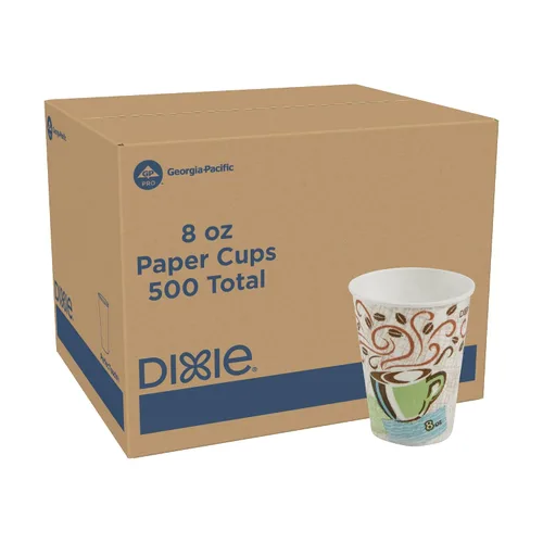 Vista 15 de Tazas calientes, diseño de Coffee Dreams, 1000/cartón de Dixie , café, (Coffee Design), 1000
