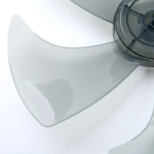 Vista 5 de dPois Repuesto de cuchilla de ventilador de plástico con cubierta de tuerca para ventilador de pie universal, ventilador de mesa, accesorios Gris 5