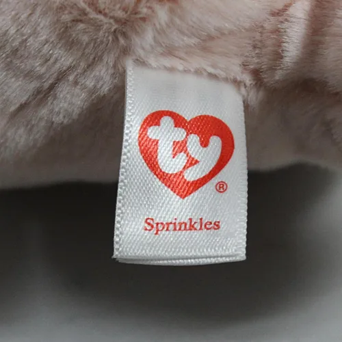 Vista 6 de Beanie Babies: Sprinkles vaca con corazón