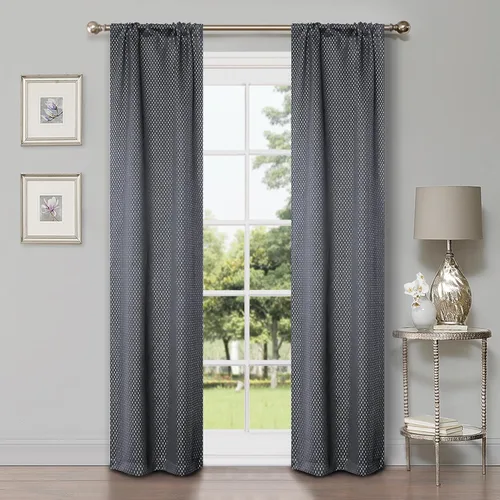 Vista 19 de BNM - Paneles de cortinas opacas para oscurecer la habitación con 6 ojales, cortinas perfectas para ventanas de cocina, dormitorio o sala de estar