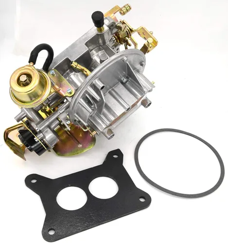 Vista 7 de Carburador de 2 barriles 2100 2150 Compatible con Ford F100 F250 F350 (289 302 351 Cu) y motores Jeep - Estrangulador eléctrico con junta de montaje