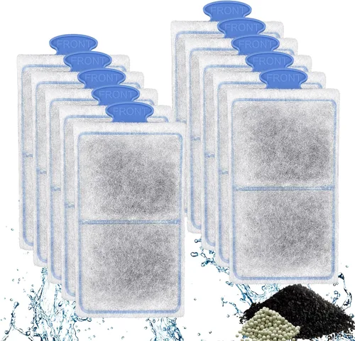 Vista 8 de driamor Paquete de 6 cartuchos de filtro PF-S compatibles con filtros de potencia PF10, repuesto de cartuchos de filtros de tanque de peces pequeños