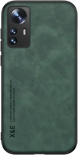 Vista 11 de Kepuch Funda Silklike para Xiaomi 12 Pro - Cubierta de parachoques Placa de metal incorporada para Xiaomi 12 Pro - Negro
